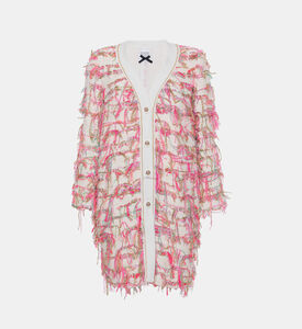 بليزر طويلة مزينة بسلاسل