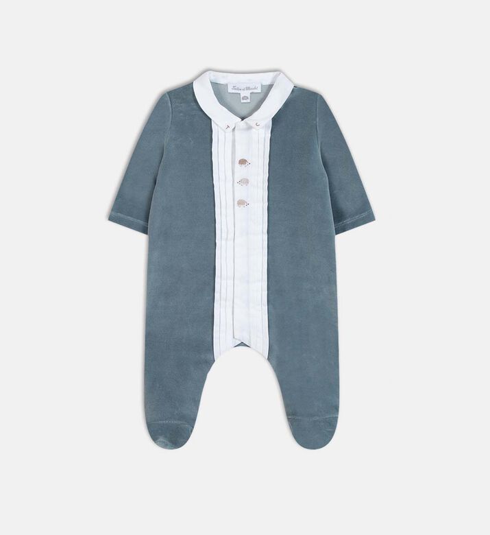 Hedgehog Embroidered Pajamas