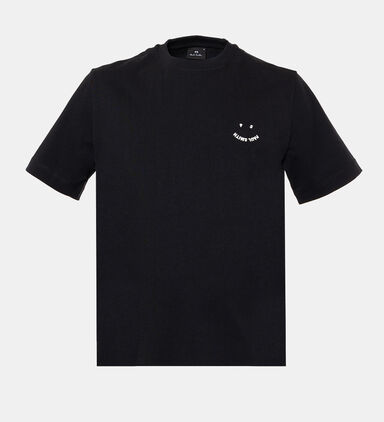 Cotton Smiley Face Logo T-shirt