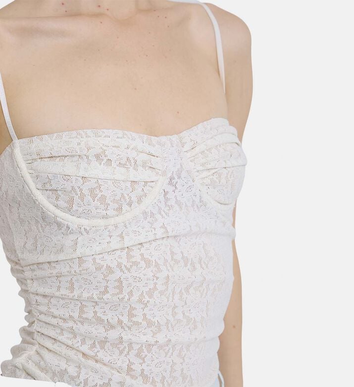 Embroidered Flower Bodysuit Embroidered Flower Bodysuit