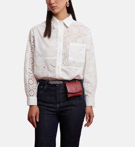 Patchwork Sangallo Embroidery Shirt Patchwork Sangallo Embroidery Shirt