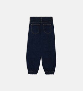 Cargo Denim-style Pants