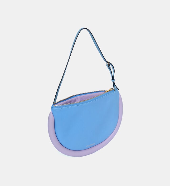 حقيبة كتف جلد بشكل قمر حقيبة كتف جلد بشكل قمر