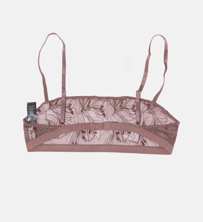 Saaudrey Floral-embroidery Bra