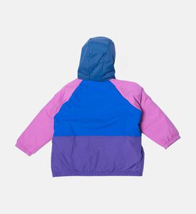 Bobo Choses Logo-patch Color-block Reversible Hooded Jacket, Packshot View