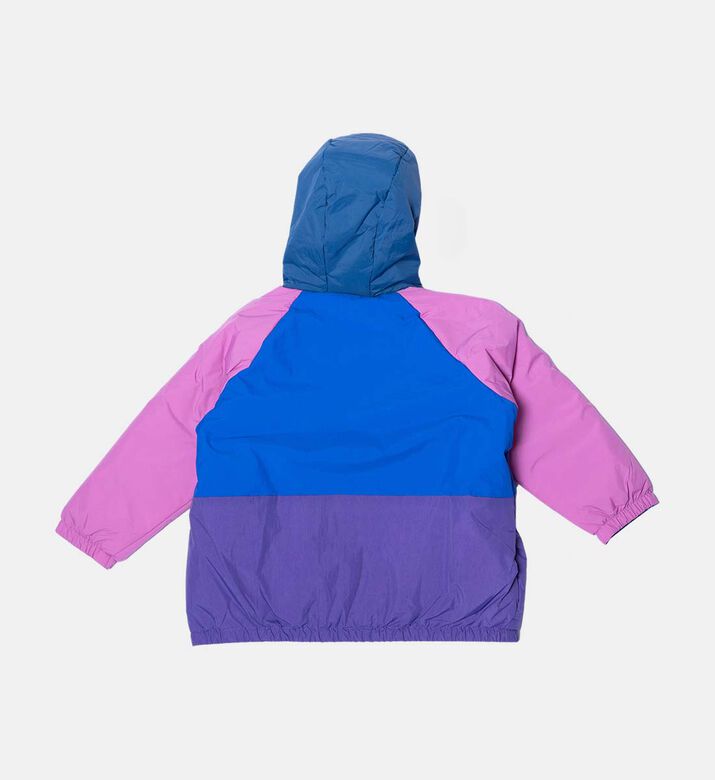 Bobo Choses Logo-patch Color-block Reversible Hooded Jacket, Packshot View Bobo Choses Logo-patch Color-block Reversible Hooded Jacket, Packshot View