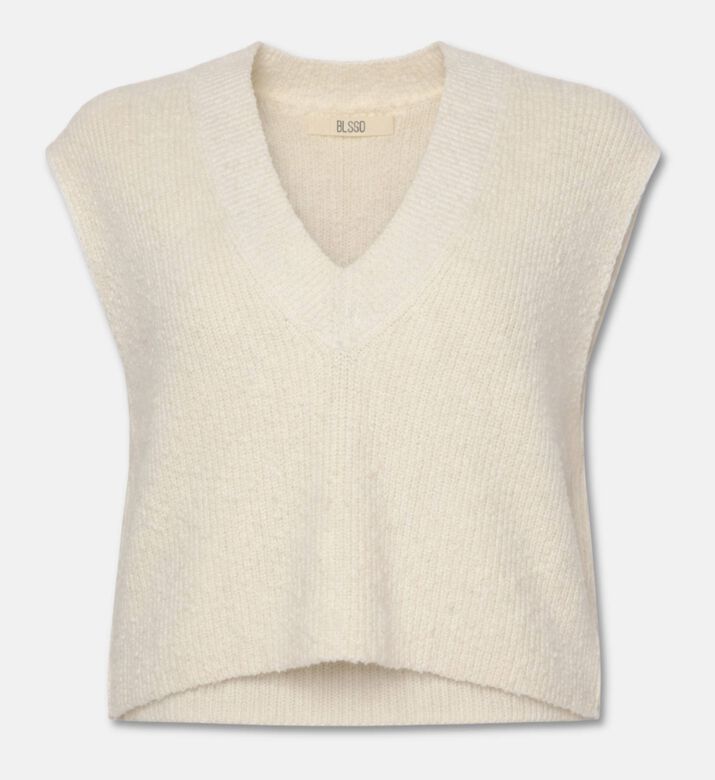 BLSSD Lilly V-neck Sleeveless Knit Vest, Packshot View