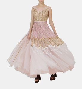 Sequin Embellished Flared Dress Sequin Embellished Flared Dress