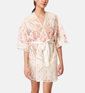 Tamara Floral-embroidered Tulle Coverup Tamara Floral-embroidered Tulle Coverup