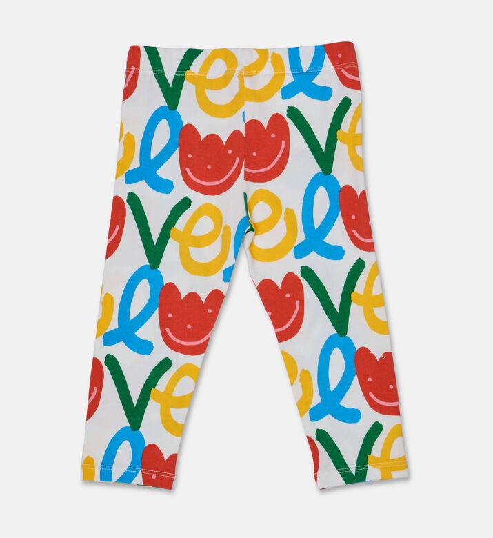 Stella McCartney Graphic Lettering-print Slim-fit Leggings, Packshot View