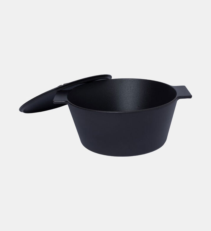 Cast Iron Lidded Casserole