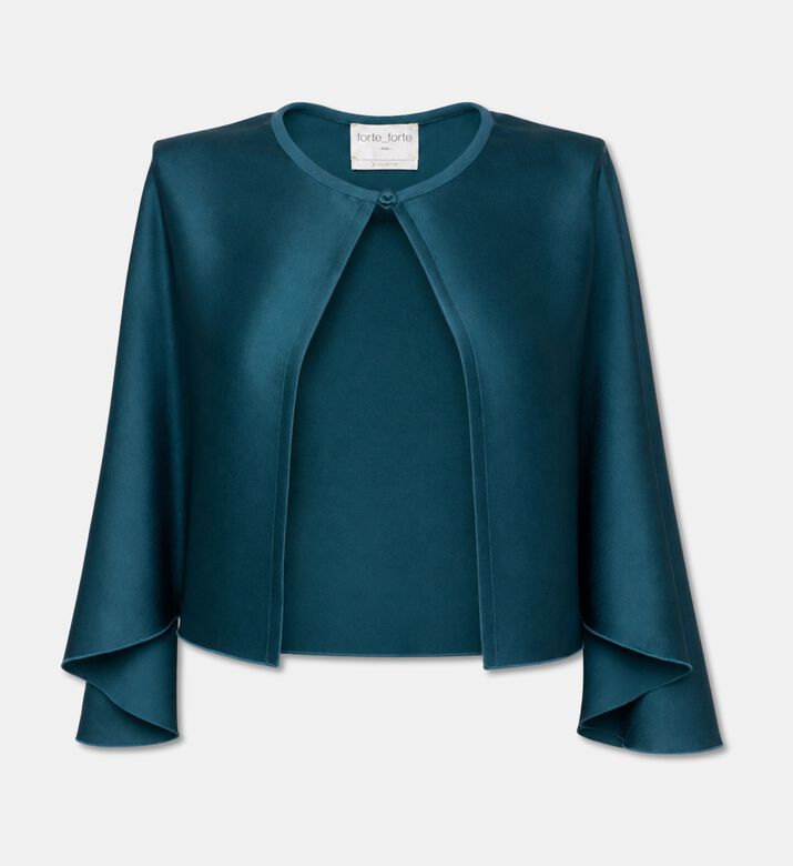 Forte-Forte Satin Cape Jacket, Packshot View