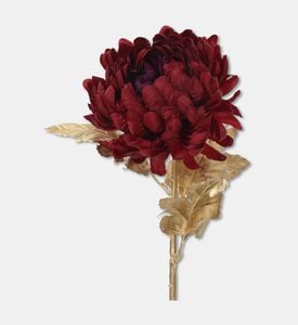 Kaemingk Flower Chrysanthemum On Stem, Red, Packshot View