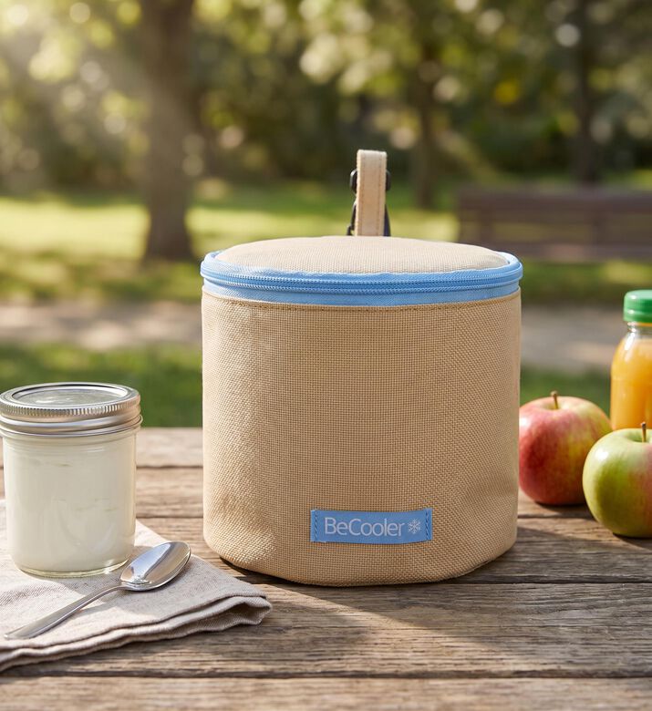 Iris Barcelona Frutyog Cooling Gel Becooler Bag, Beige, Packshot View