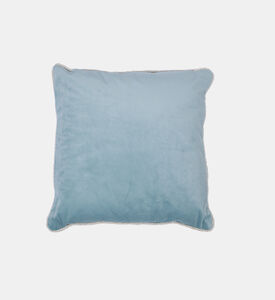 Roberto Cavalli Platinum Snake Decorative Cushion, Light-blue, Packshot View