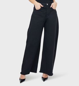 جينز بويفريند كبير الحجم من الدنيم