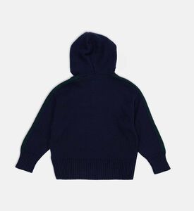 M S G M Stripe Design Hooded Sweater, Packshot View