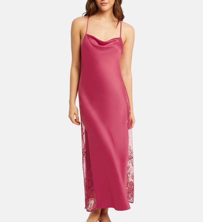 Darling Satin Midi Night Gown