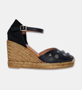 Kanna Shoes Sandal Wedge, Black, Eu-41, Packshot View