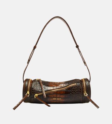 Cylinder 23 Croc Embossed Bag