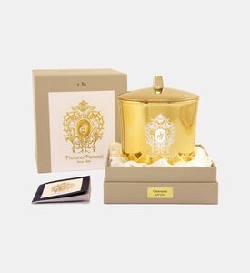 Tiziana Terenzi Cassiopea Gold Foco Candle, Packshot View