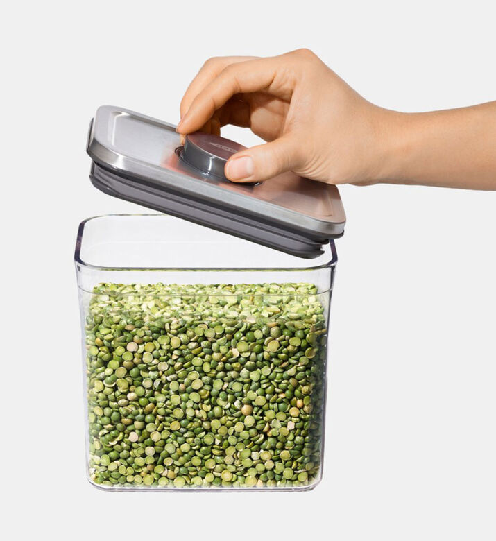 علبة بوب ستيل مستطيلة الشكل