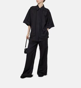 Lace-detail Wide-leg Pants