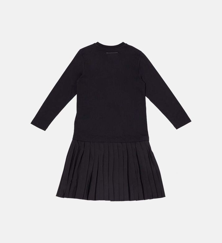Pleated T-shirt Dress