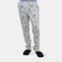 Cotton All-over Print Trousers