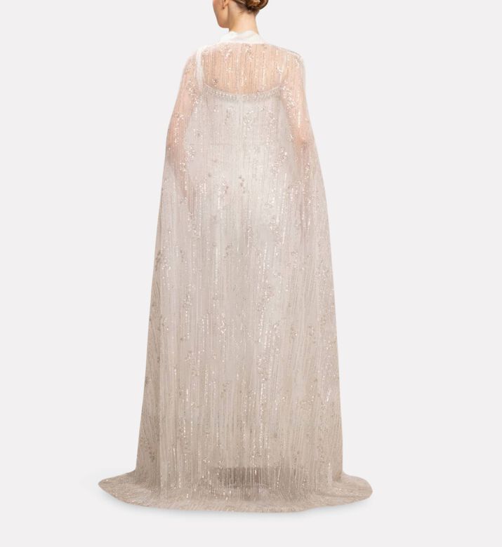 Michael Cinco Jumpsuit Bead, Model View