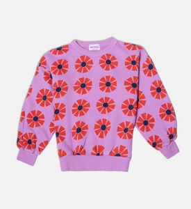 Bobo Choses All-over Kaleidoscopic Flower-print Long-sleeve Sweatshirt, Packshot View