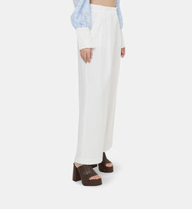 Wide-legged Woven Pants