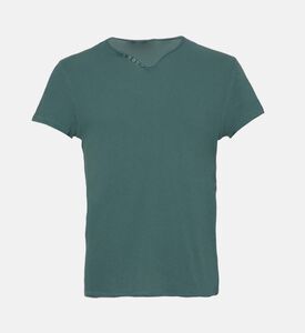 Monastir V-neck Short-sleeve Top