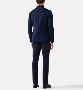 Hackett London Shirt Oxford, Navy, M, Model View