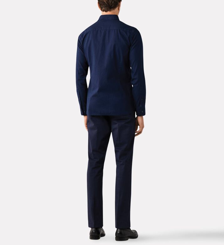 Hackett London Shirt Oxford, Navy, M, Model View