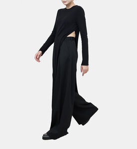 Black Asymmetrical Long Dress Black Asymmetrical Long Dress