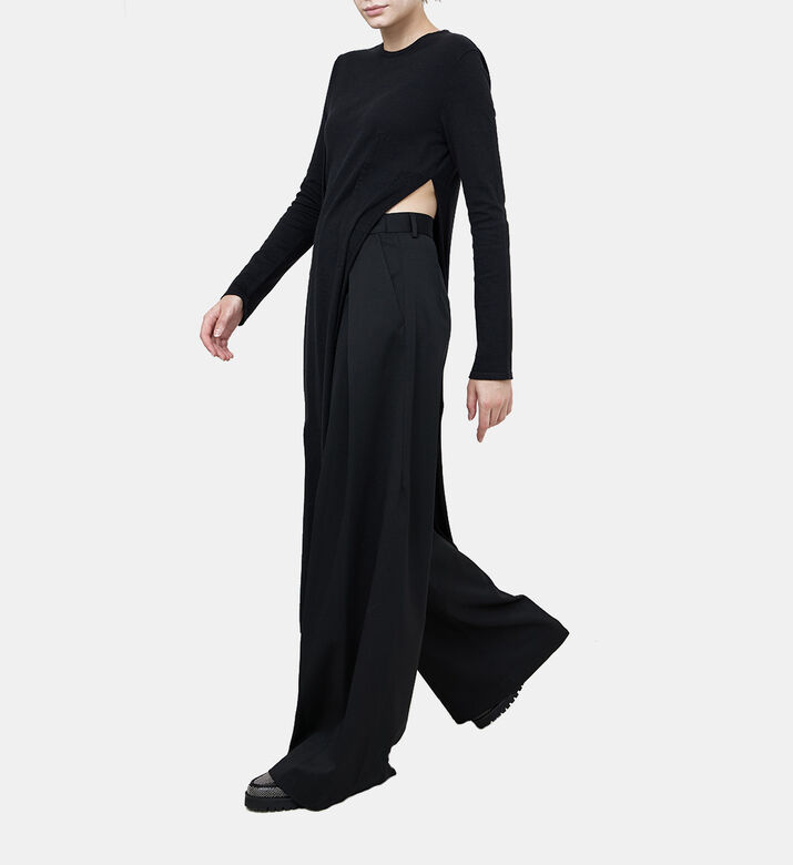 Black Asymmetrical Long Dress Black Asymmetrical Long Dress
