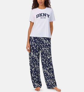 All-over Print Pants Pajama Set