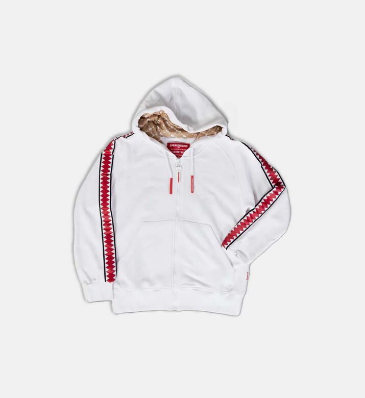 Shark Zip Felpa Hoodie