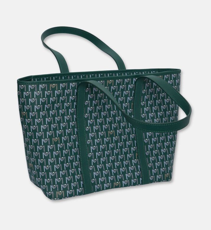 Maya.M All-over Monogram Medium Zip Tote Bag, Packshot View