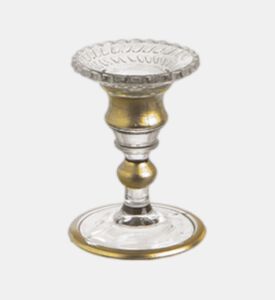 حامل شموع صغير زجاج