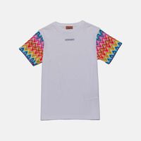 Zigzag Sleeve T-shirt