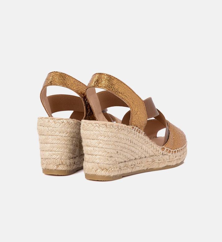 صندل أزرق بكعب ويدج جوت