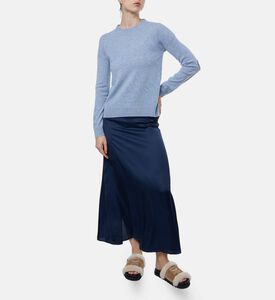 Zadig et Voltaire Relaxed-fit Long-sleeve Sweater, Grey, L, Model View Zadig et Voltaire Relaxed-fit Long-sleeve Sweater, Grey, L, Model View