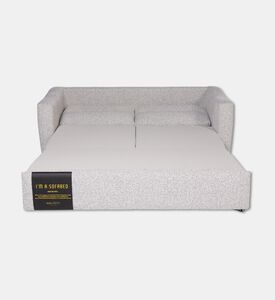 Home Deco and More Sofabed Lucy 2.5 Seater, Light-grey, Packshot View