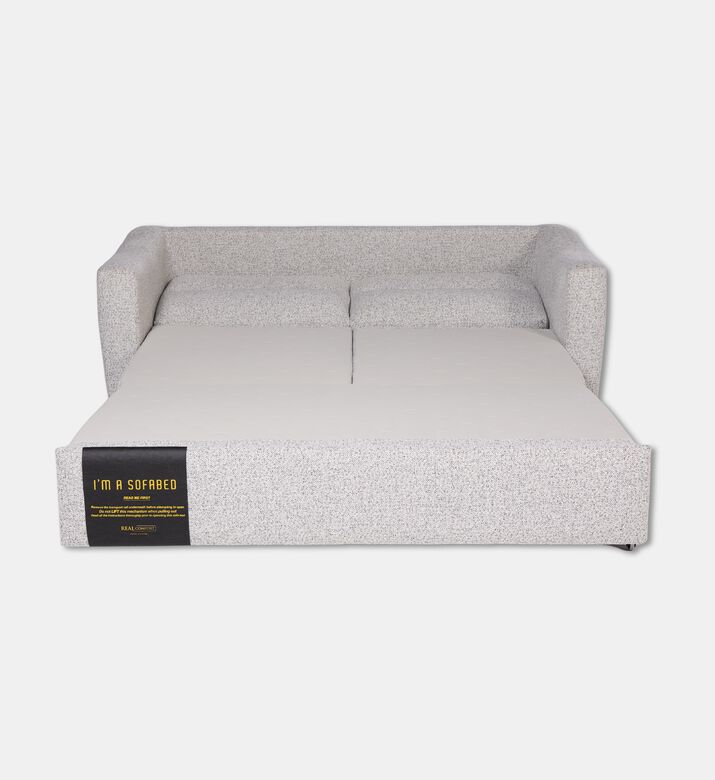 Home Deco and More Sofabed Lucy 2.5 Seater, Light-grey, Packshot View