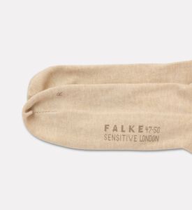 Falke Ribbed Plain Socks, Sand-mel., 47-50, Packshot View
