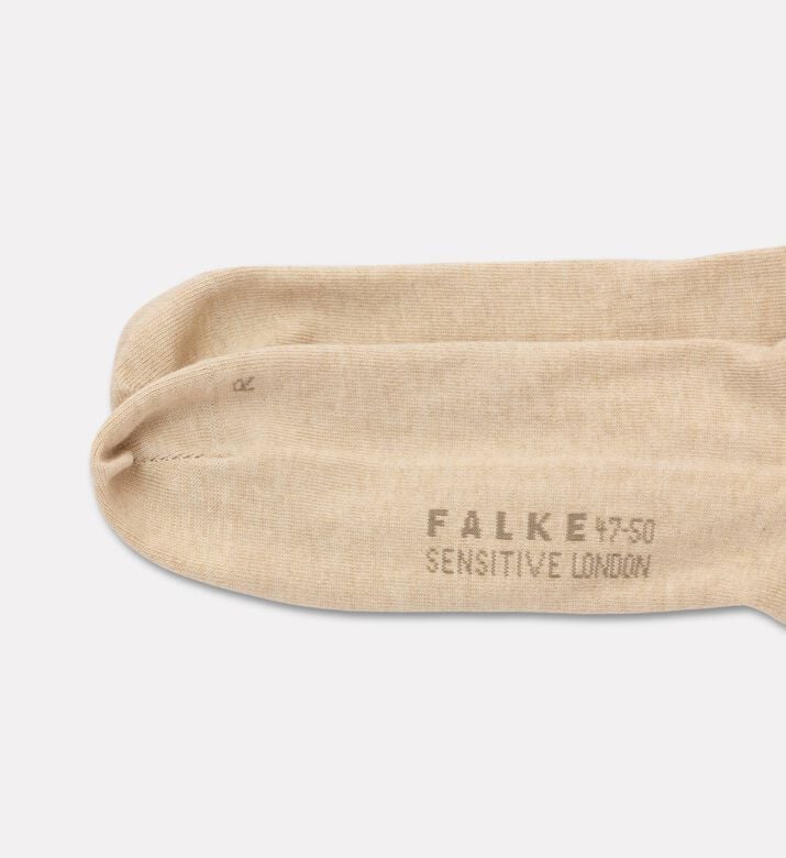 Falke Ribbed Plain Socks, Sand-mel., 47-50, Packshot View
