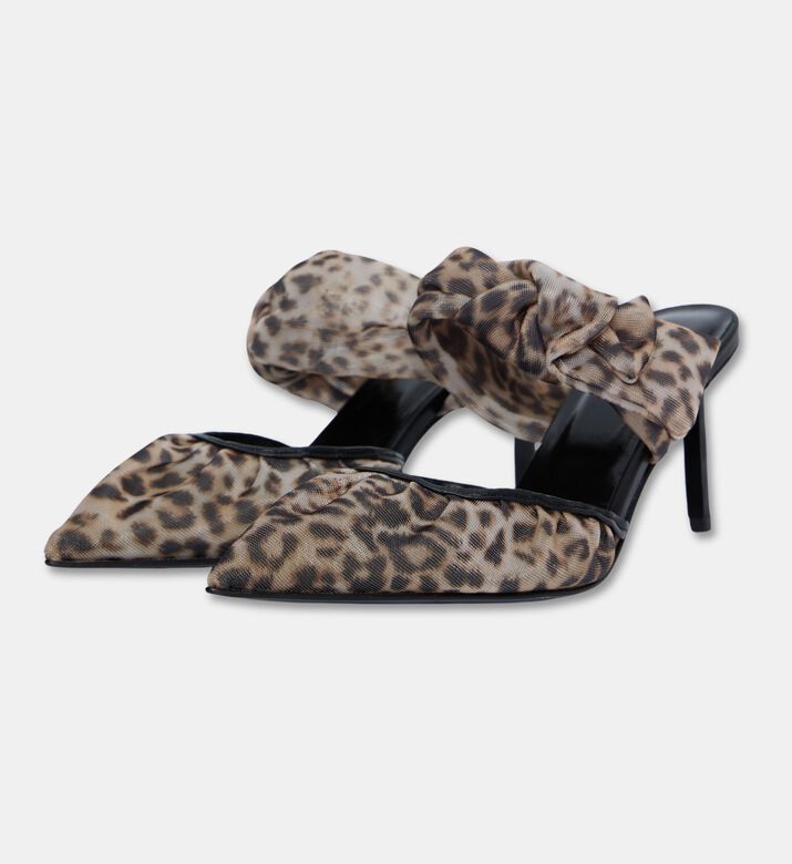 Atana Side Tie Mesh Mules, Packshot View