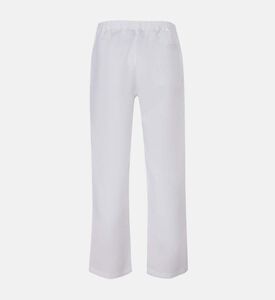 Drawstring Tie Wide-leg Trousers